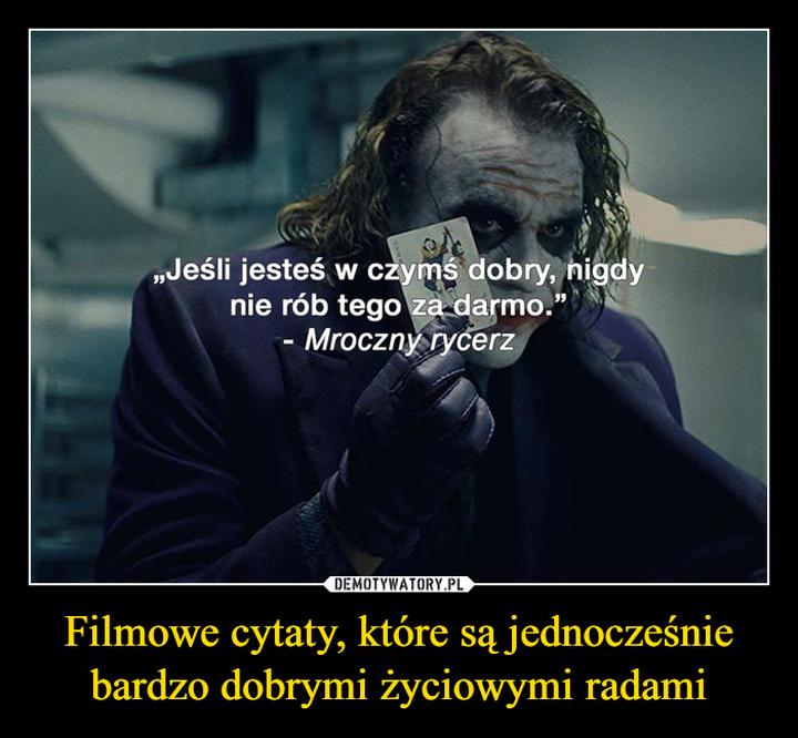 Kultowe cytaty filmowe