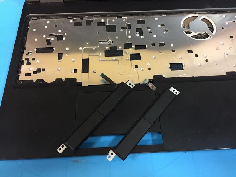 Ustawienia systemowe touchpad