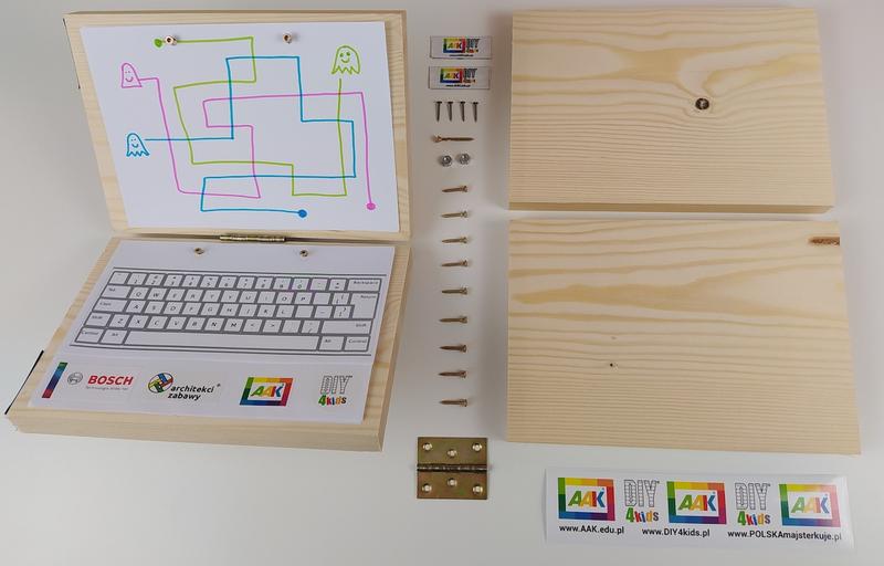 Jak zrobić papierowy laptop