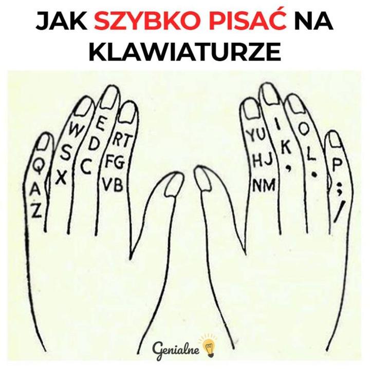 Szybkie pisanie na laptopie