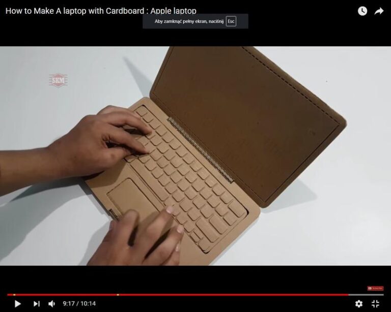 Twórz z Pasją: Kreatywny Projekt Laptopy z Papieru, Który Zaskoczy Każdego
