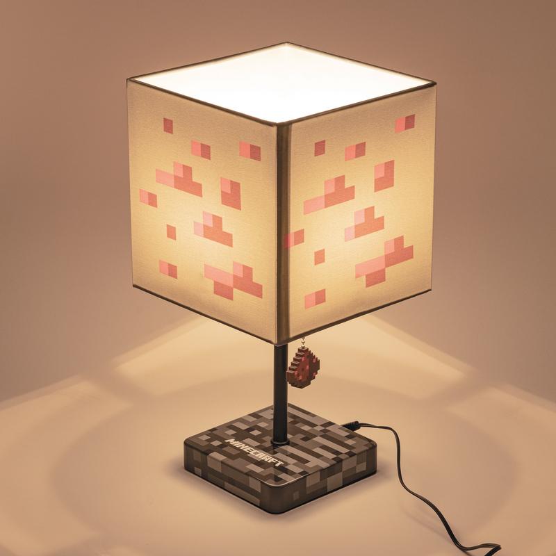Lampa w stylu Minecrafta