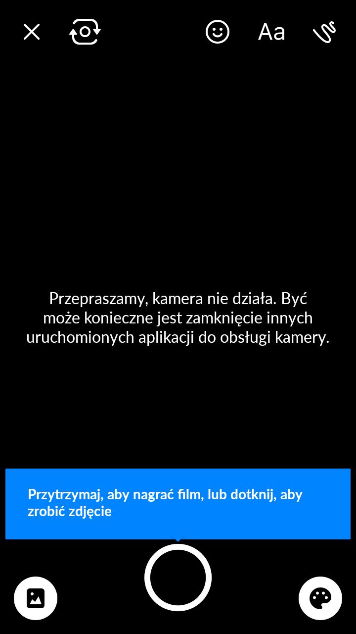 Nie działa Messenger