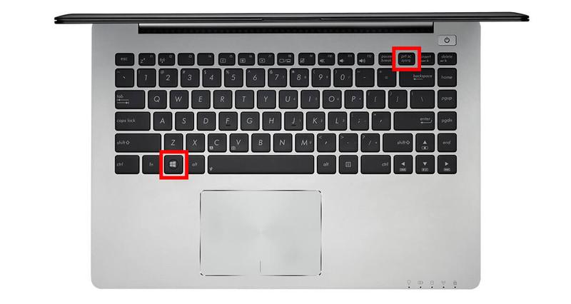 Problemy z zrzutem ekranu Dell