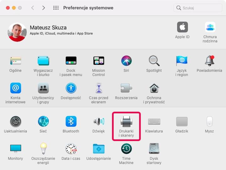 Podłączenie drukarki do MacBooka