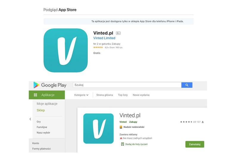 Brak wyników wyszukiwania Vinted