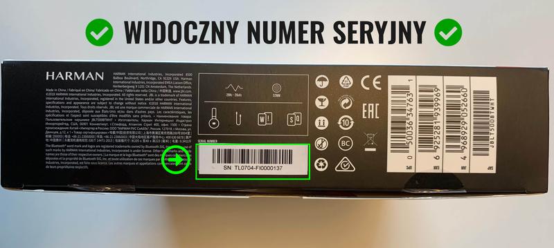 Numer seryjny laptopa