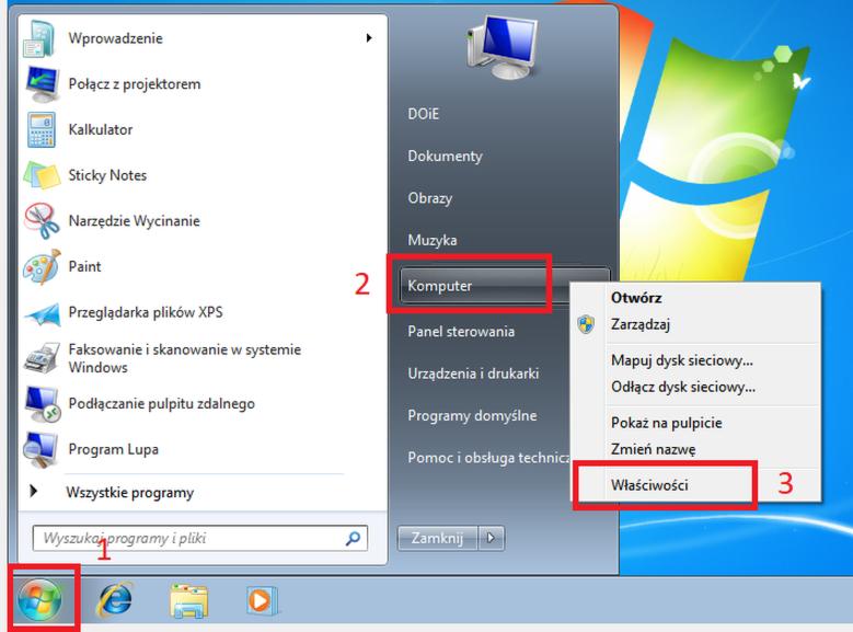 Bezpieczna instalacja Windows 7