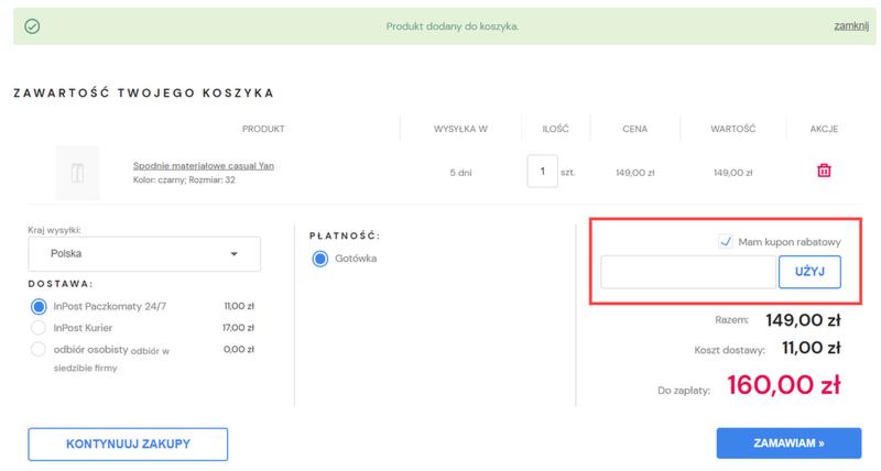 Jak znaleźć kody rabatowe